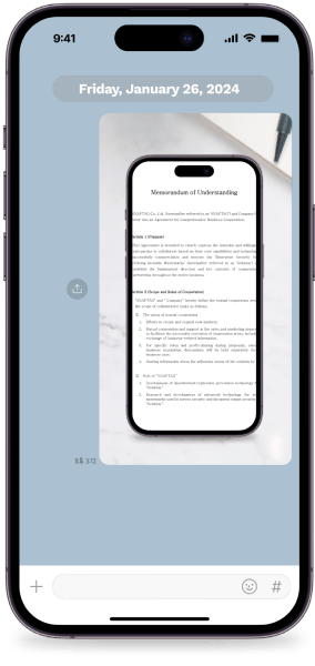 External disseminated images